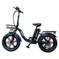 Электровелосипед Minako F11 черный литые диски